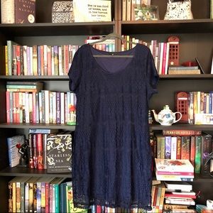 COPY - NWOT Navy Lace Dress